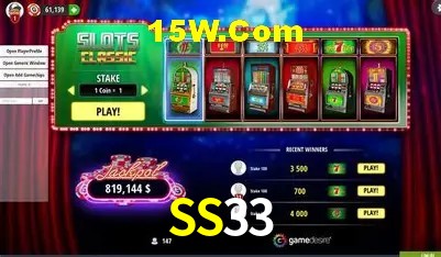 SS33 - cassino ao vivo